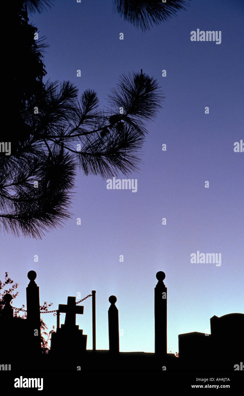 graveyard/burial ground, Sweden Stock Photo