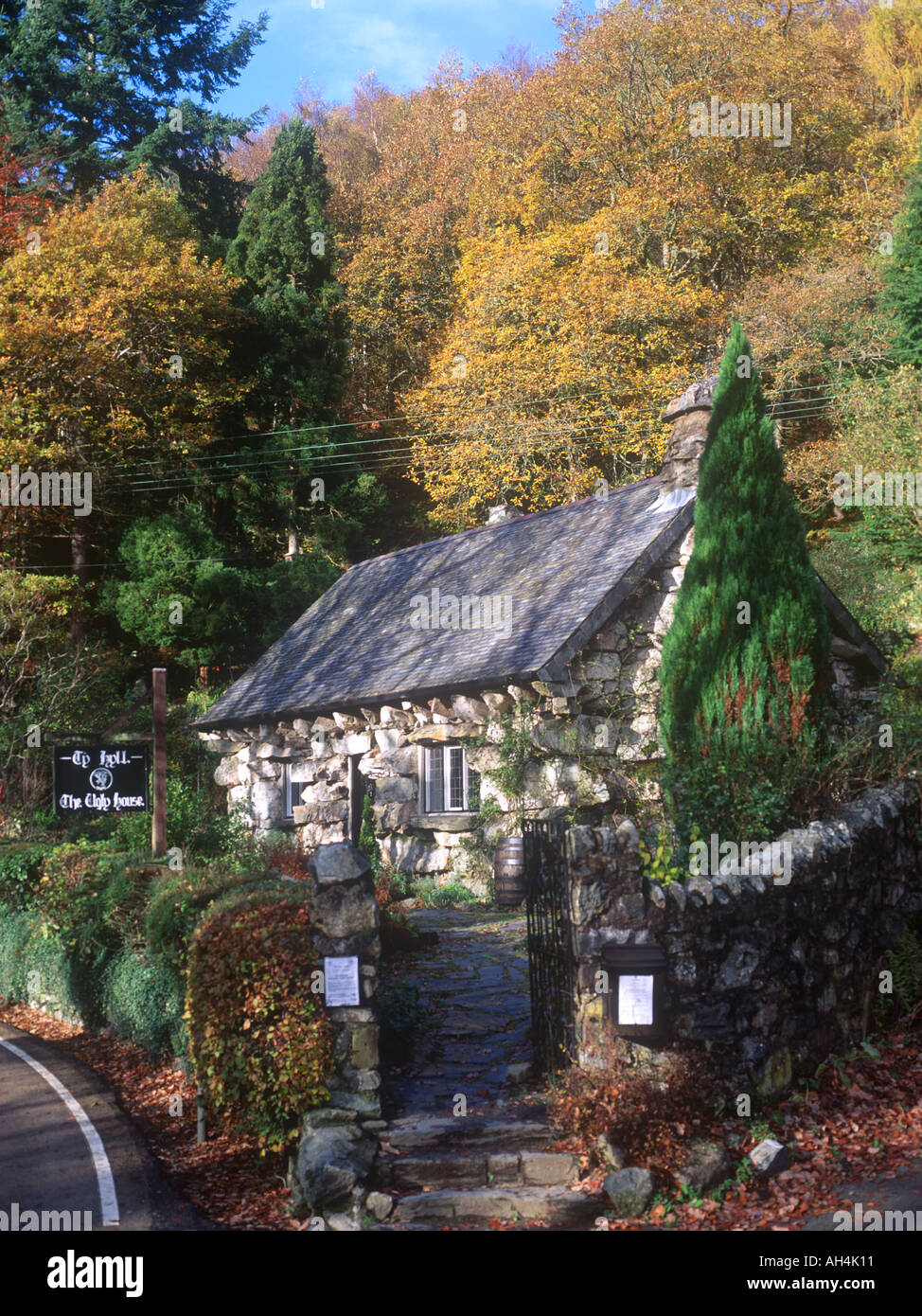 The Ugly House Betws y Coed Snowdonia North West Wales Stock Photo