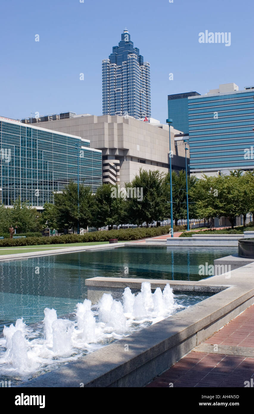 Centennial Park Atlanta Georgia USA Stock Photo - Alamy