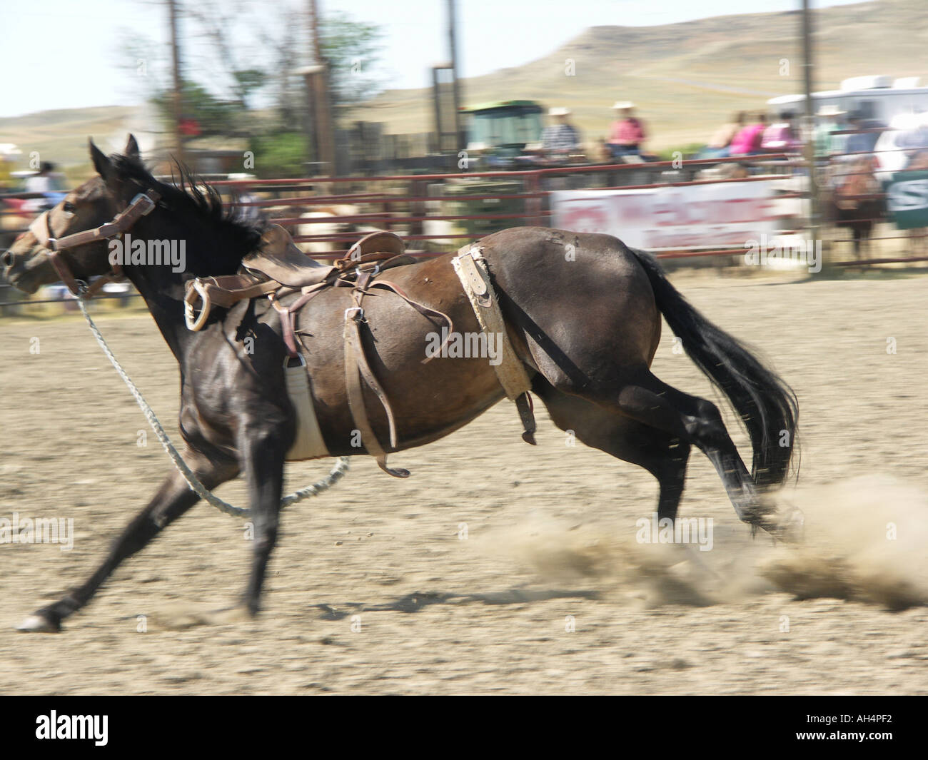 Running Away Stock Photo