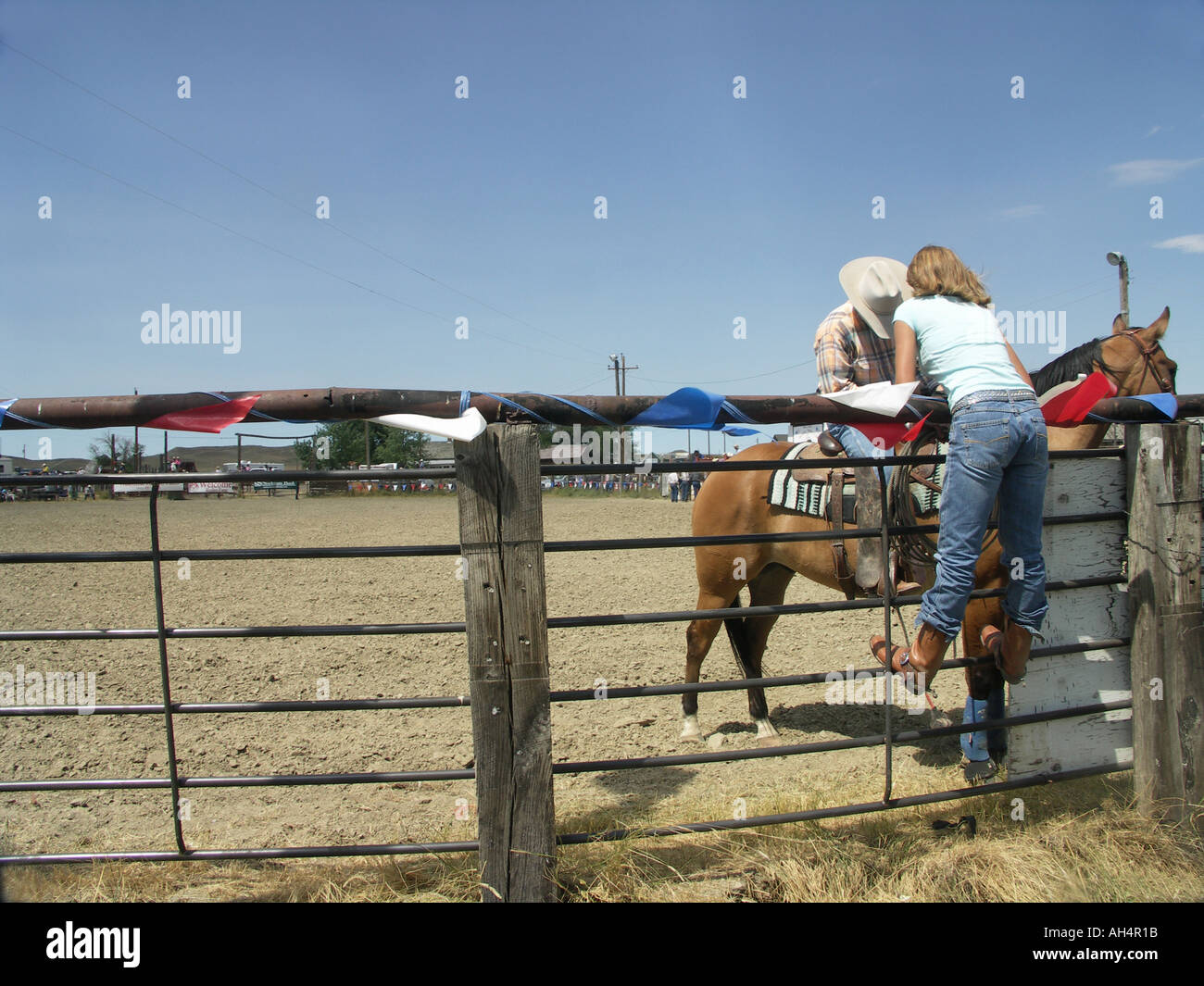Rodeo Grounds Stock Photo Alamy