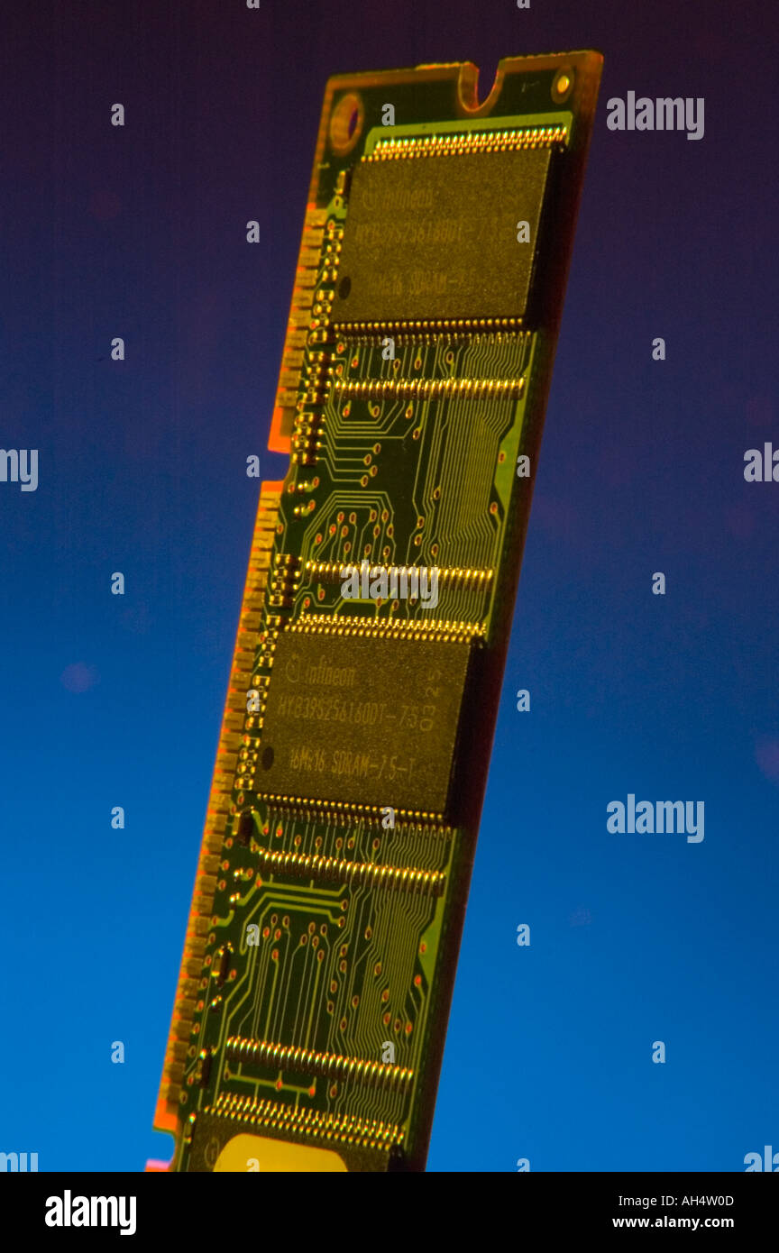 Memory module for computer Stock Photo Alamy