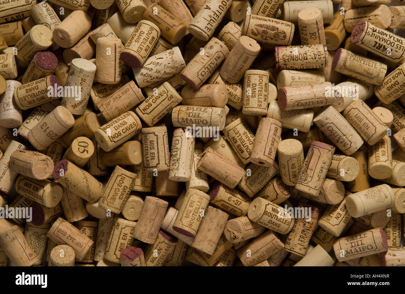 selection of wine bottle corks Stock Photo Alamy