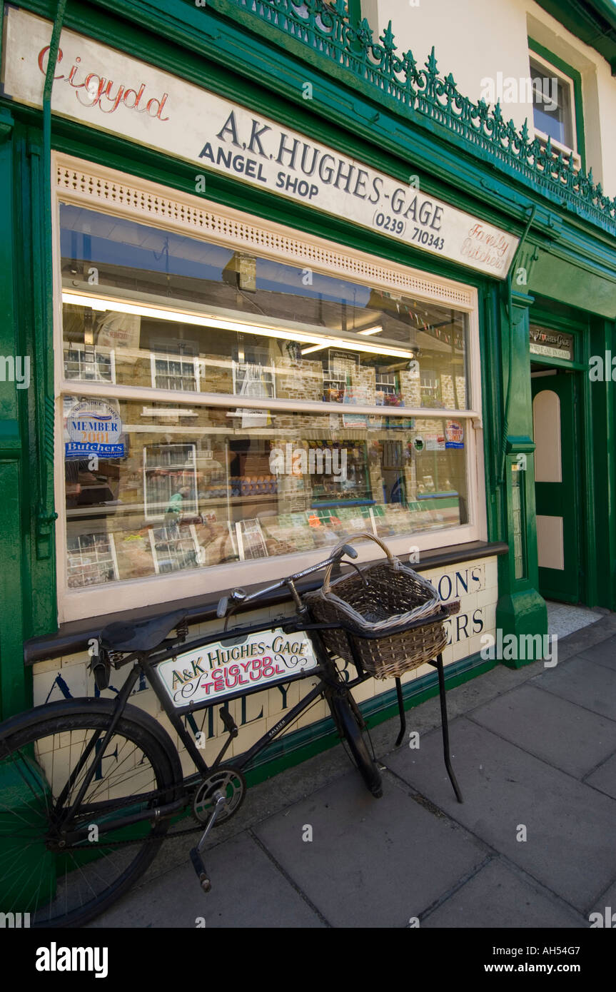 A HughesGage butcher and game dealer traditional butcher's shop