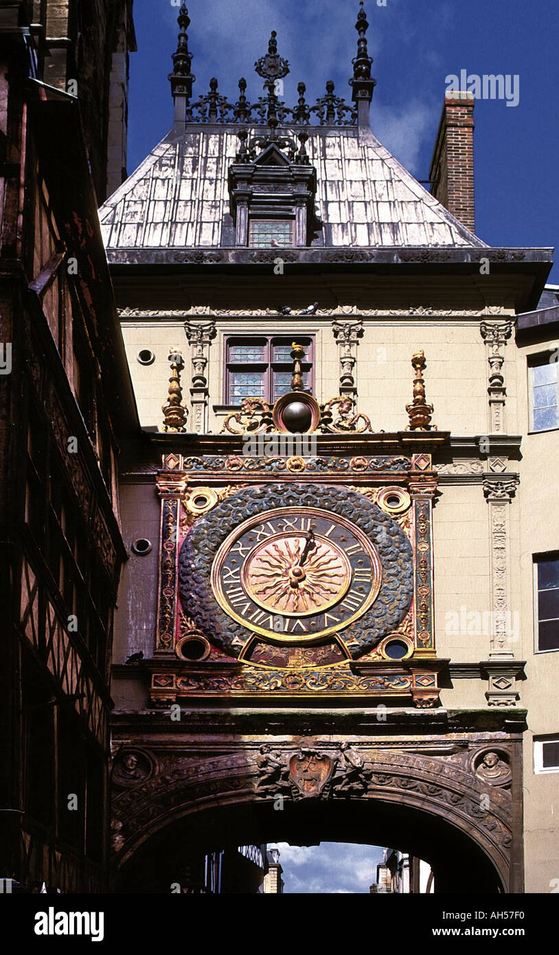 Rouen big clock hi-res stock photography and images - Alamy