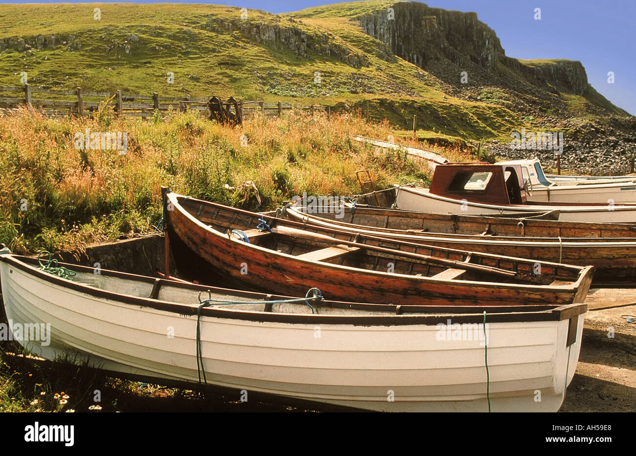 scotland isle of skye camus mor Stock Photo Alamy