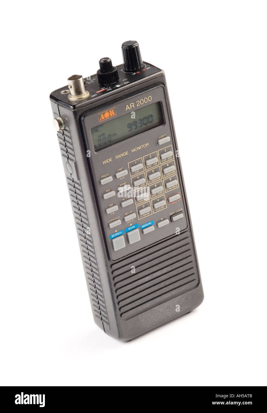 A wideband radio scanner that can receive signals from a vast range of  transmissions Stock Photo - Alamy