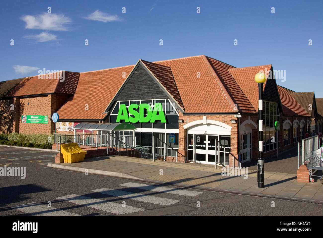 ASDA supermarket store in Stowmarket, Suffolk uk Stock Photo Alamy