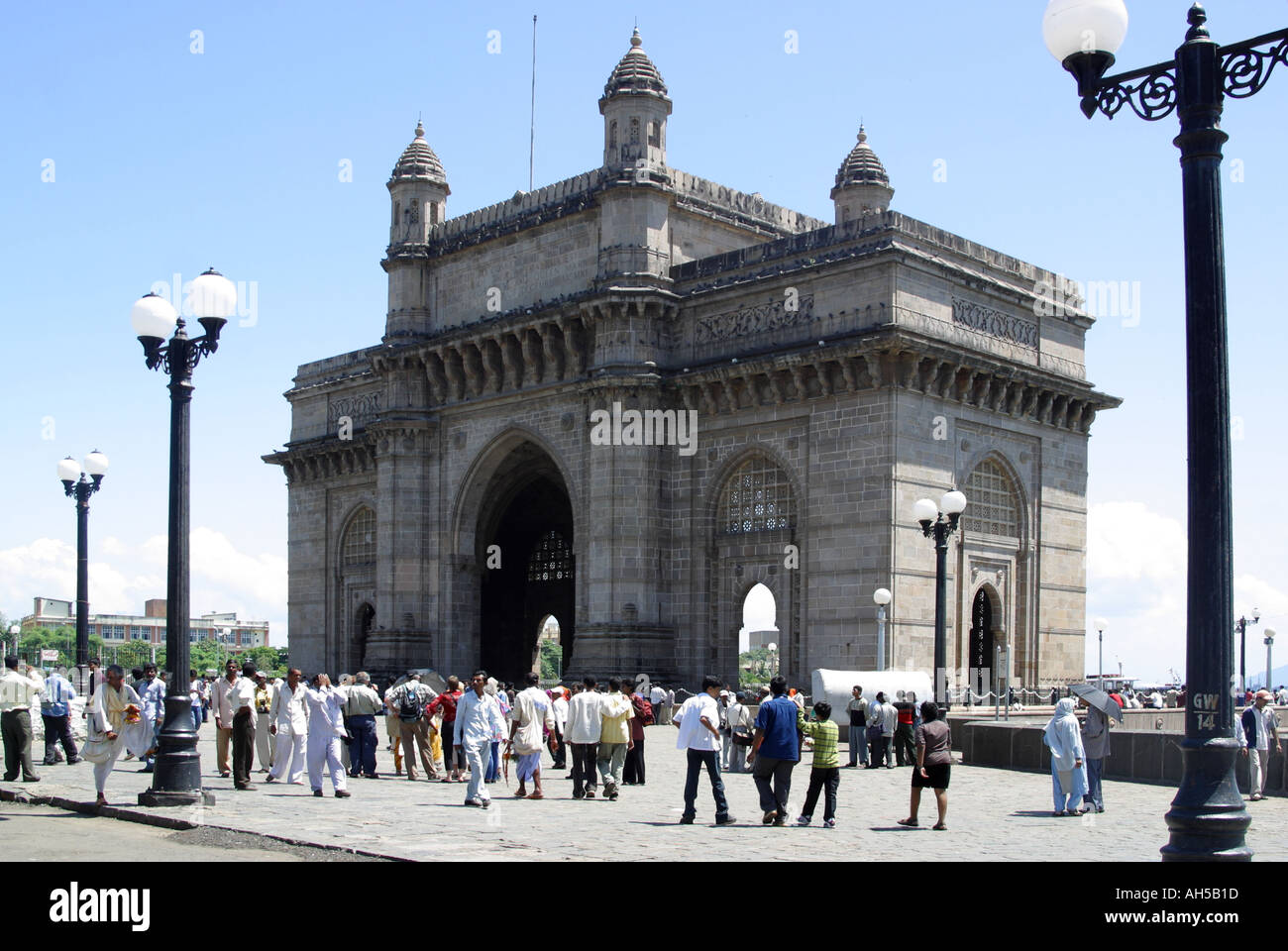 Gateway of India in Mumbai Stock Photo