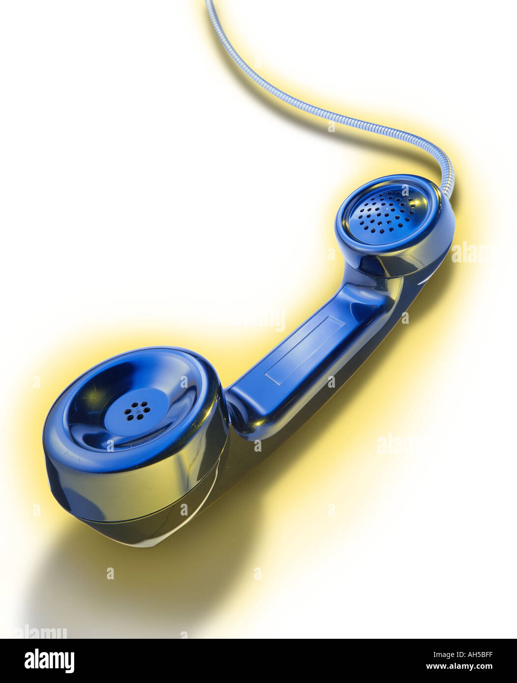 Phone Receiver Stock Photo Alamy