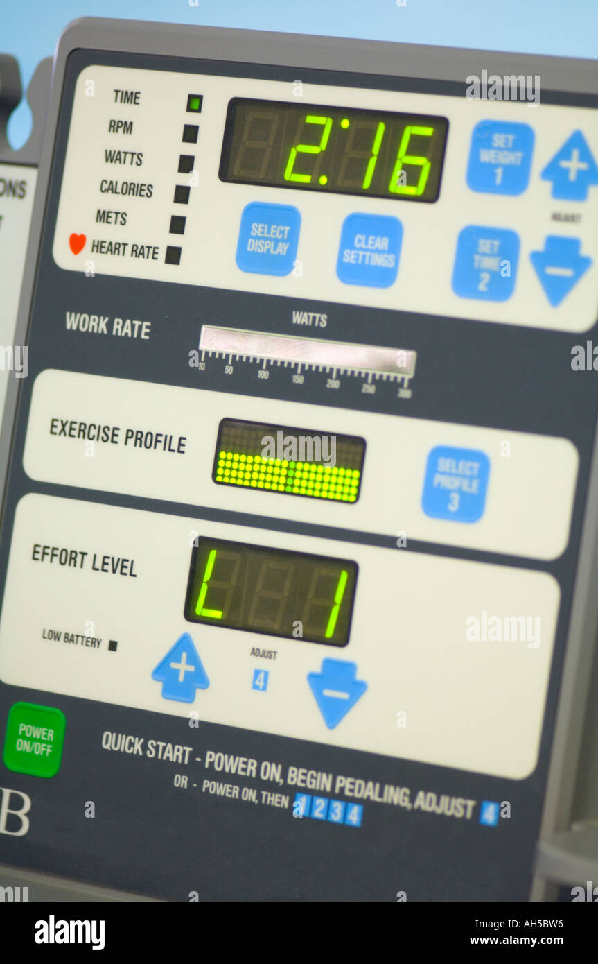 electronic fitness equipment