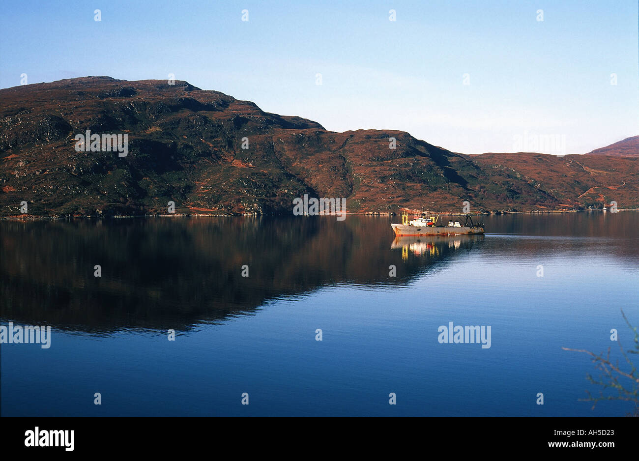 Calm Loch Stock Photo