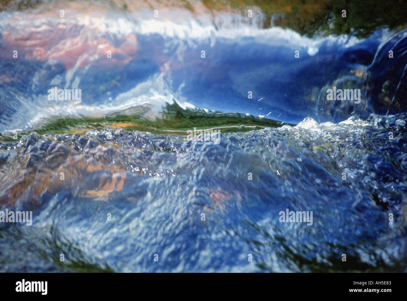 Fast Flowing Rivwer Fast flowing lake water waves hi-res stock photography and images - Alamy