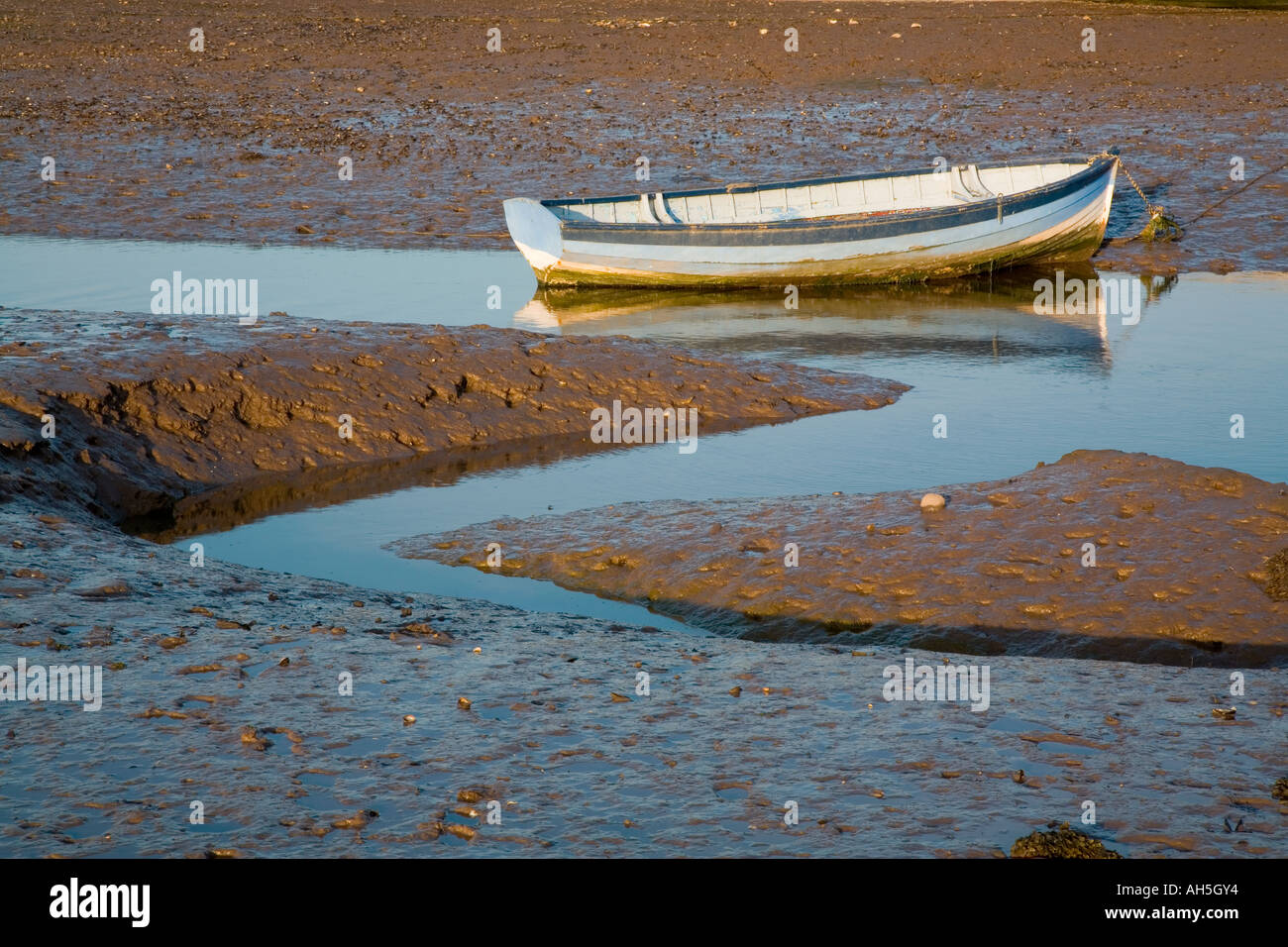 Boat, North Norfolk,UK Stock Photo