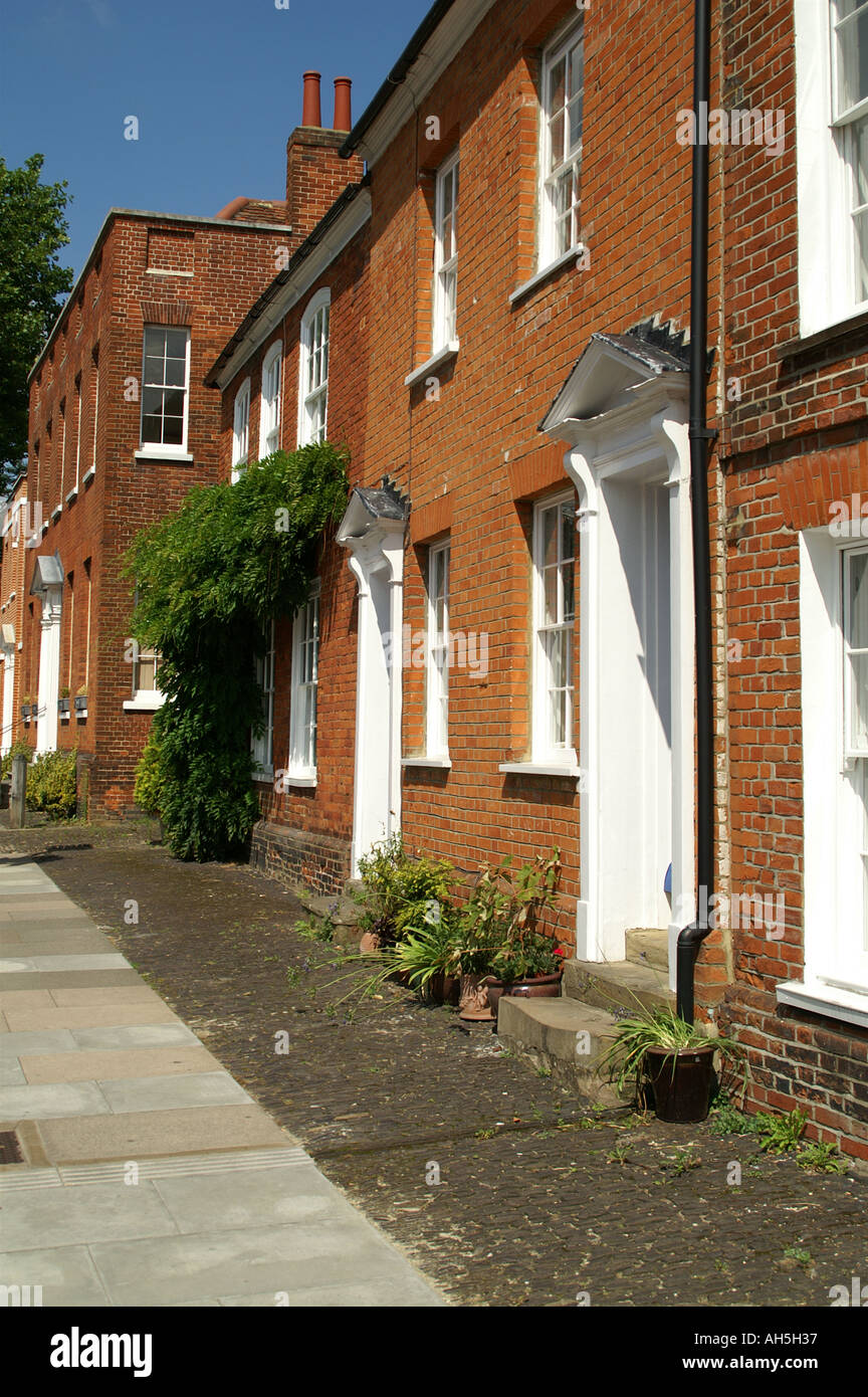 Farnham Castle Street Stock Photo Alamy