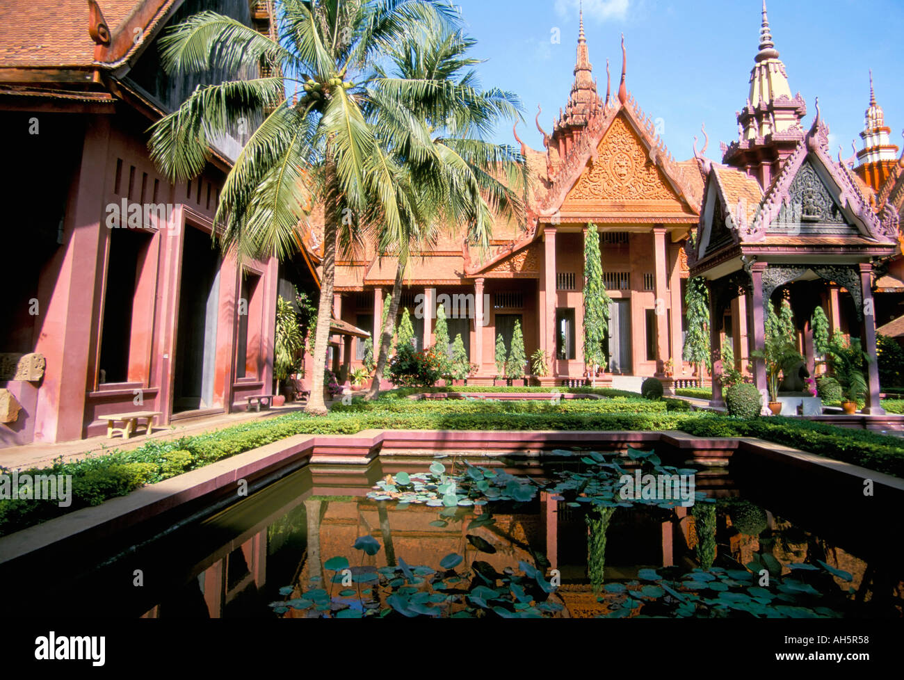 The National Museum Phnom Penh Cambodia Indochina Southeast Asia Asia Stock Photo