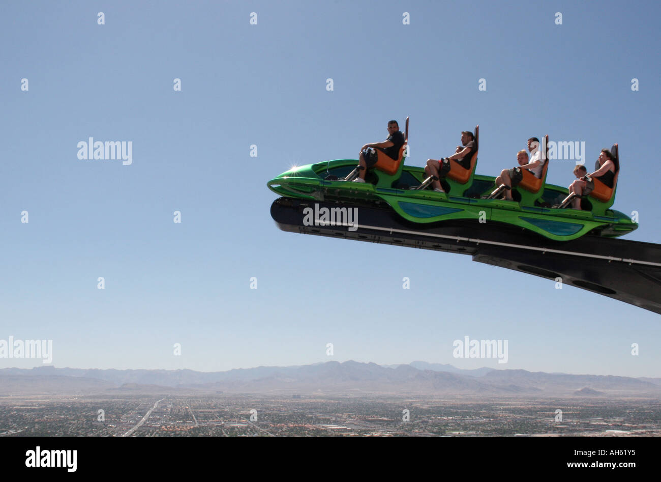 Stratosphere las vegas ride hi-res stock photography and images - Alamy