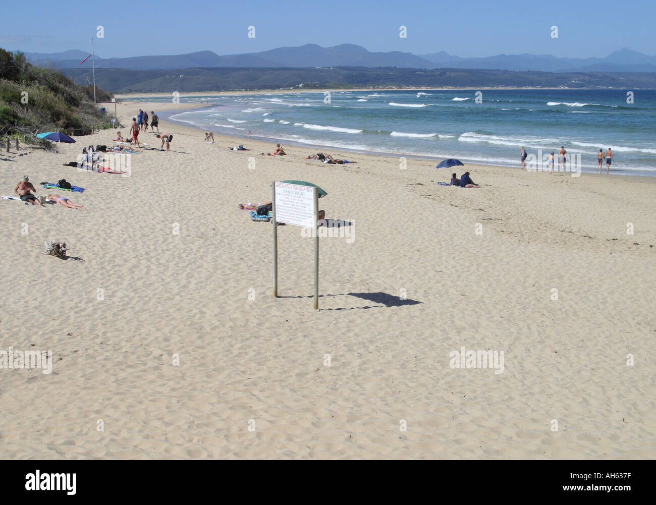 lookout beach plettenberg bay Stock Photo Alamy
