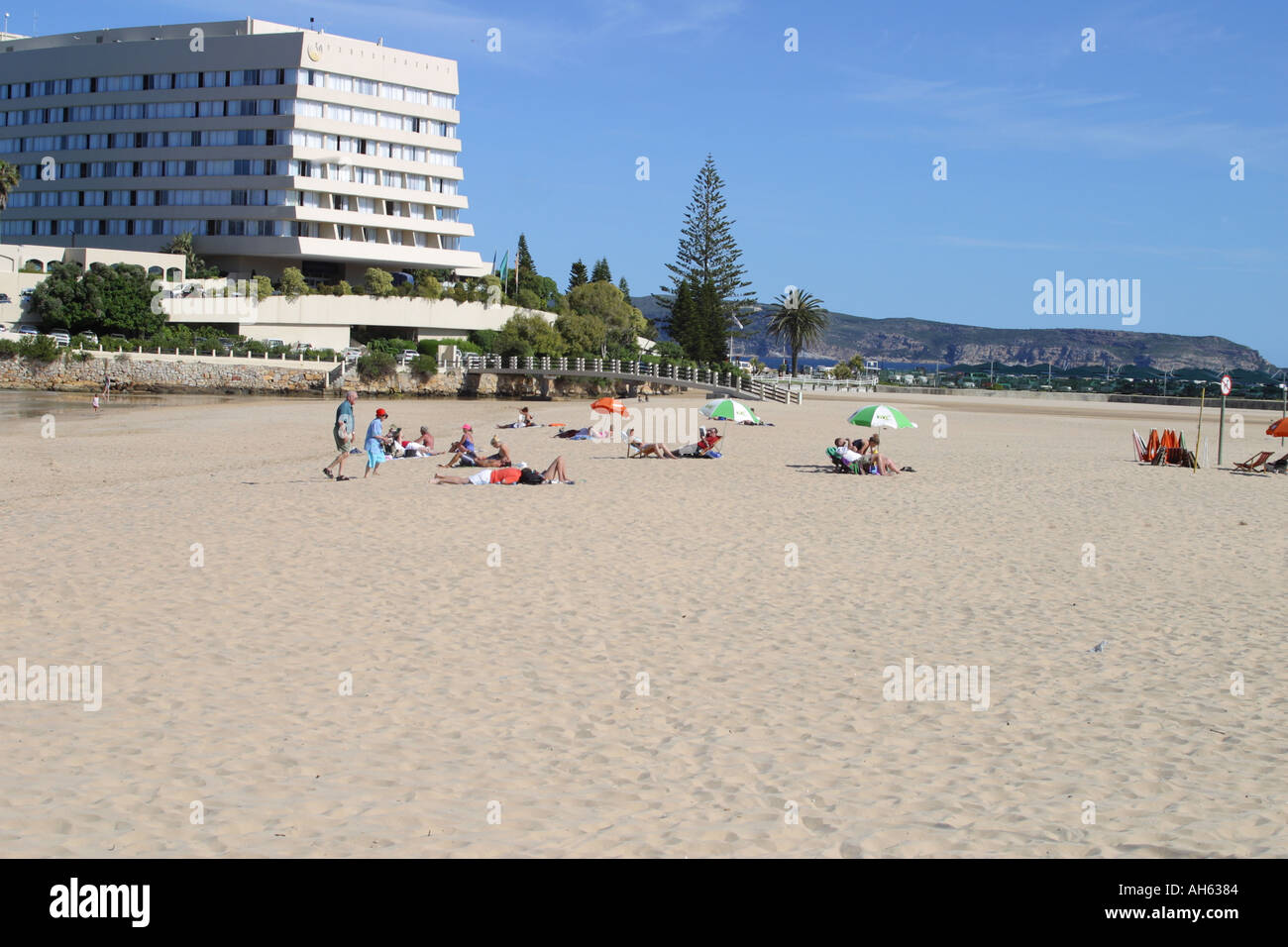 main beach plettenberg bay Stock Photo Alamy