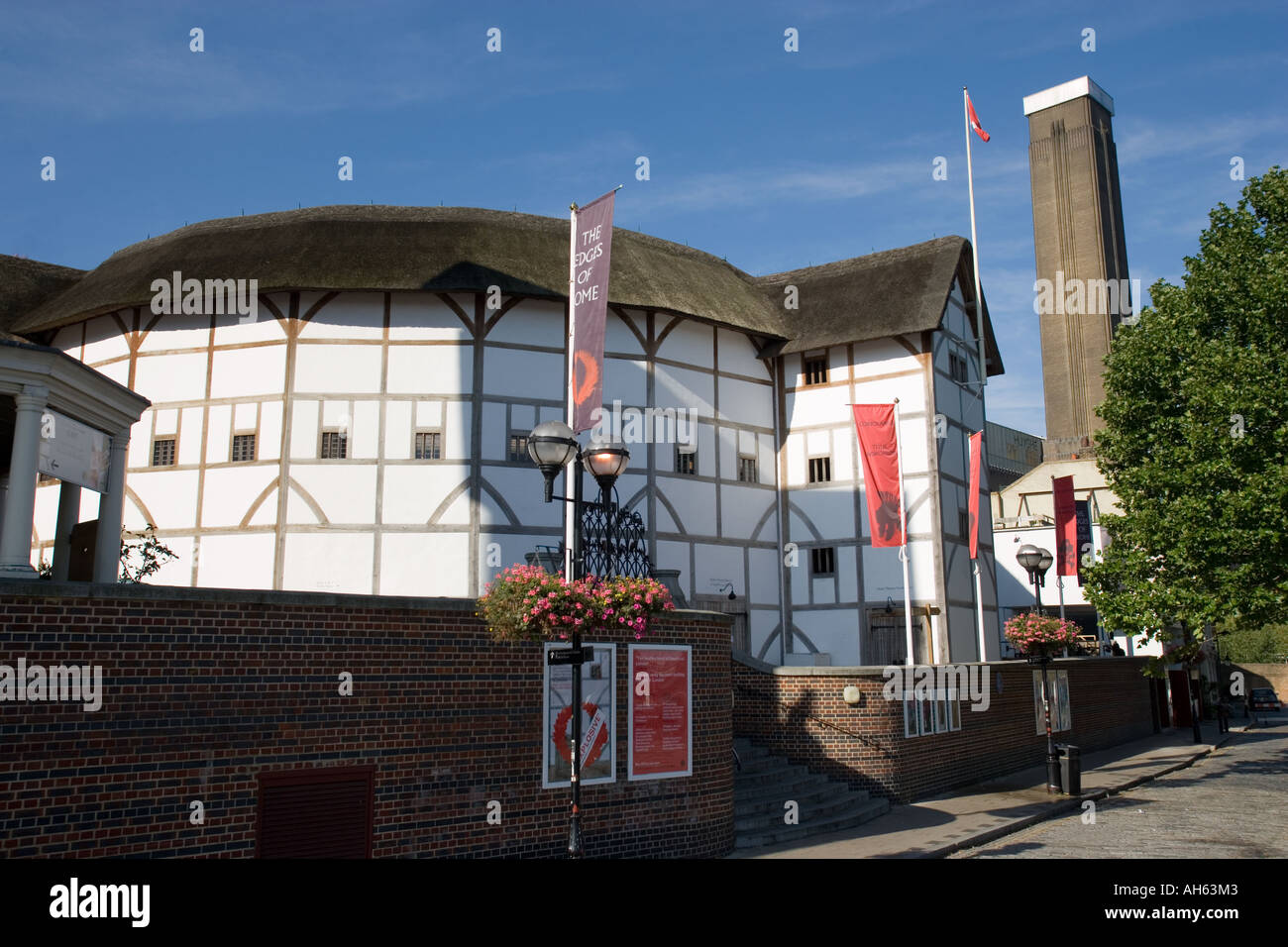 The Globe Theatre London Stock Photo