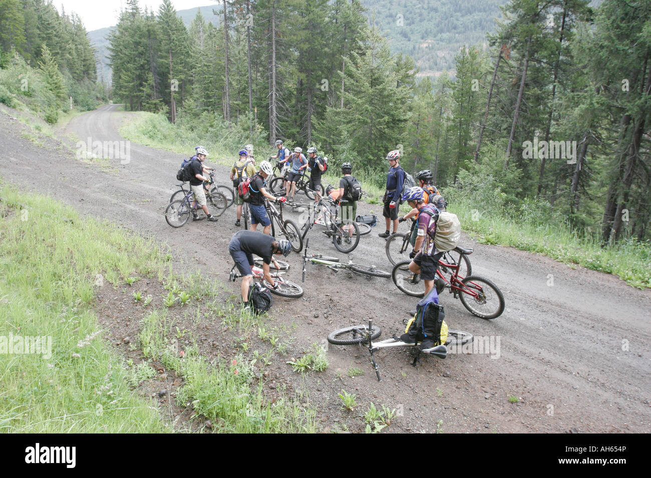 mountain bike camping trips