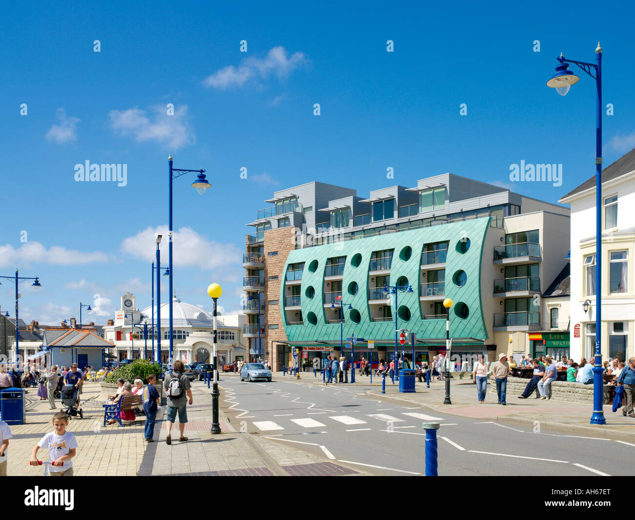 Esplanade House, the Esplanade, Porthcawl, South Wales. Architect