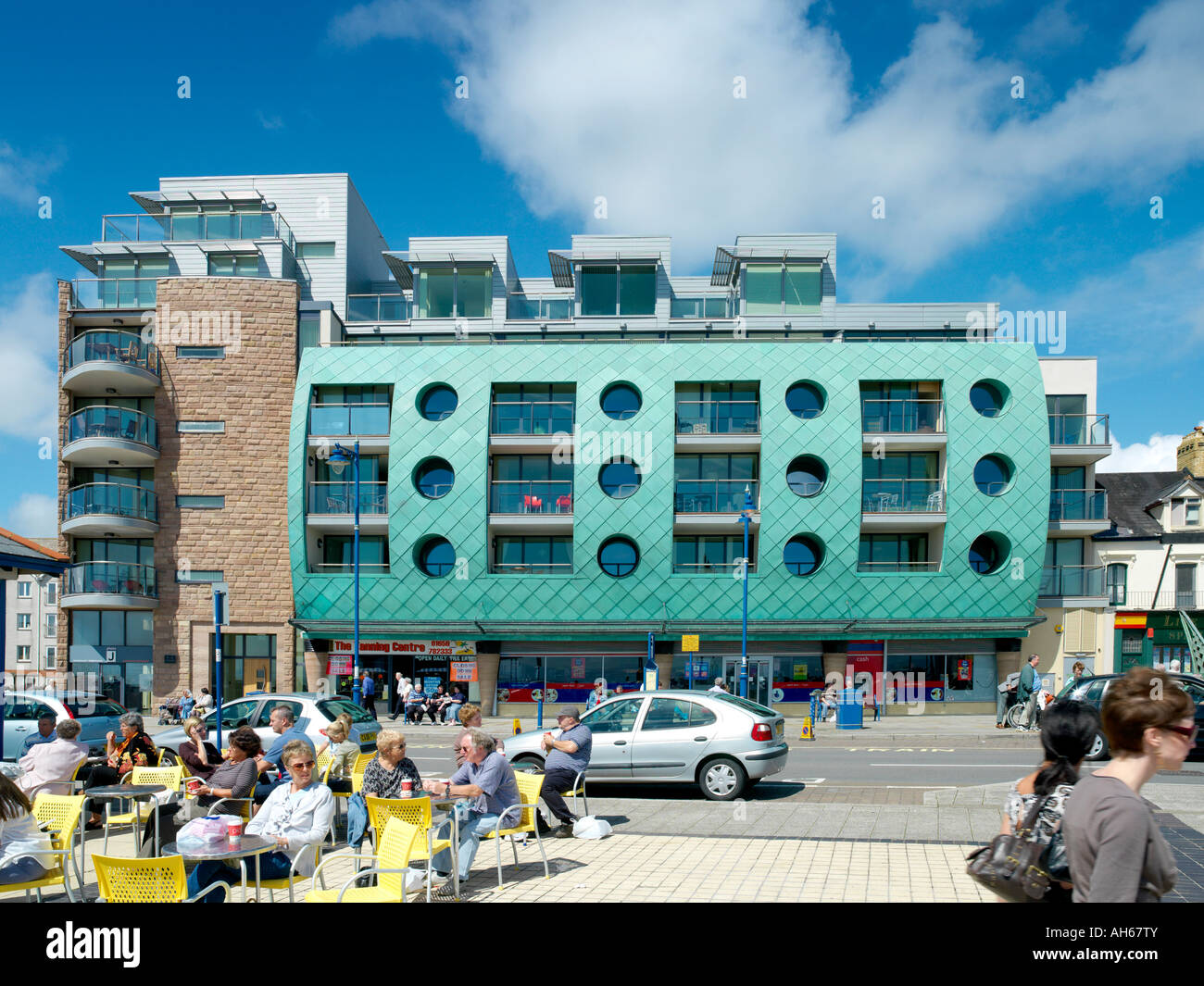 Esplanade House, the Esplanade, Porthcawl, South Wales. Architect