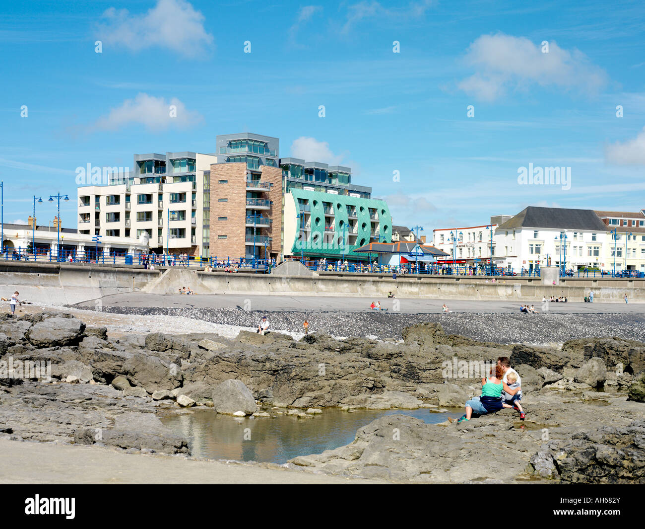 Esplanade House, the Esplanade, Porthcawl, South Wales Stock Photo Alamy