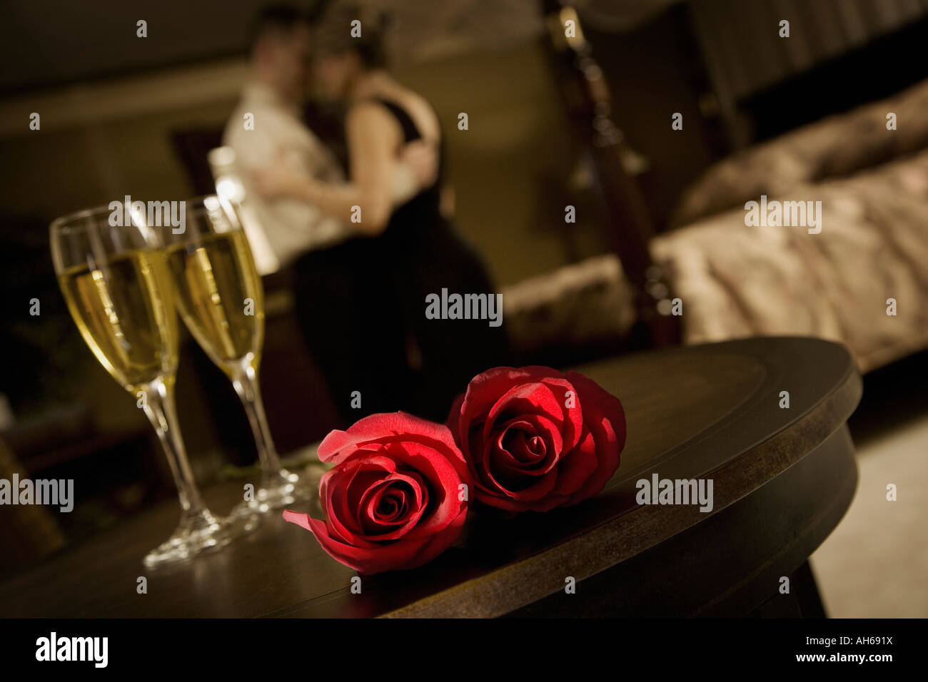 A night of romance Stock Photo - Alamy