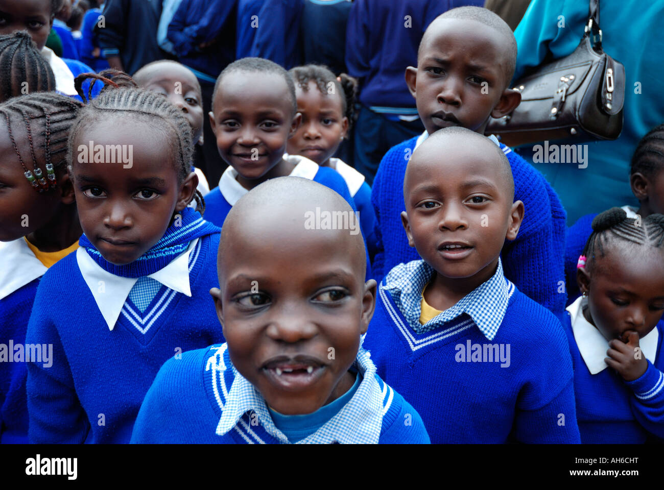 Primary School children Nairobi Kenya East Africa Stock Photo Alamy