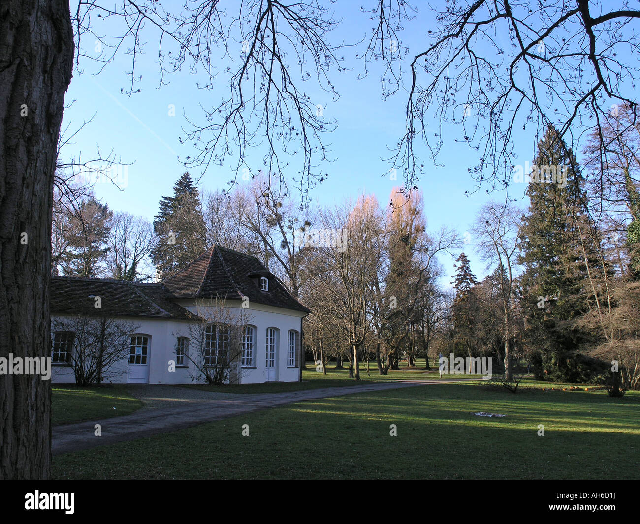 Pavillon Im Schlosspark Hohenheim Botanischer Garten Der