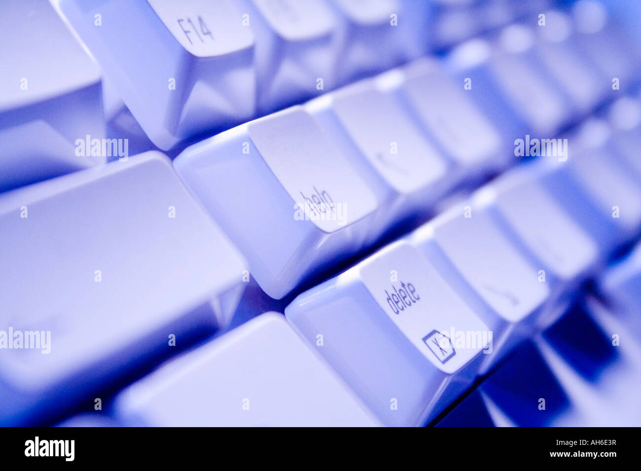 Keyboard keys delete hi-res stock photography and images - Alamy