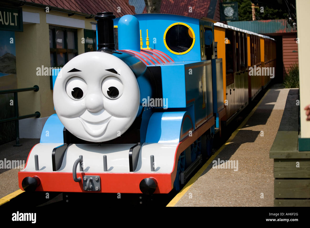 Thomas Tank engine train Stock Photo