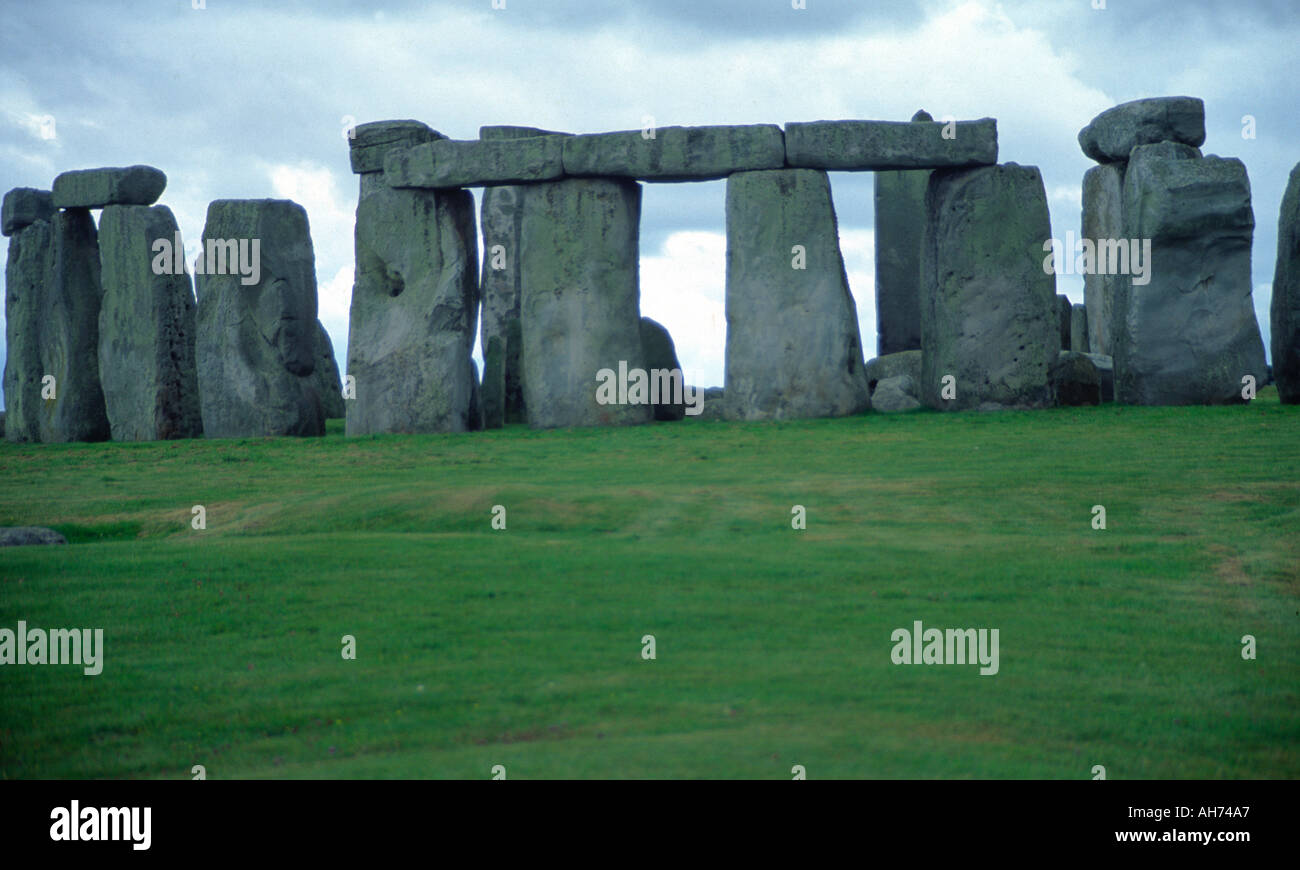 Stonehenge near Amesbury Wiltshire England Stock Photo