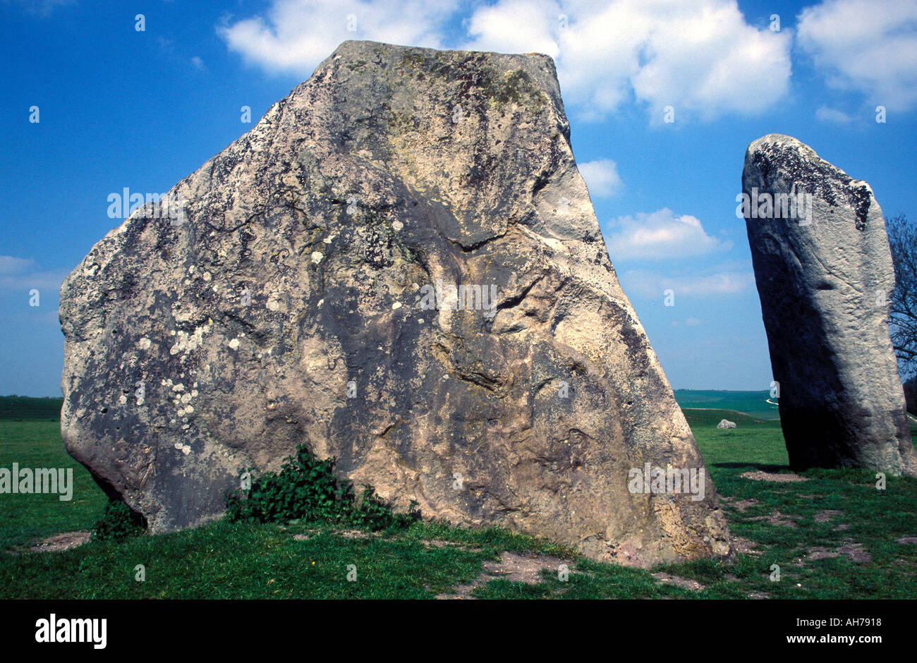 Standing Stones Avebury Wiltshire England Stock Photo