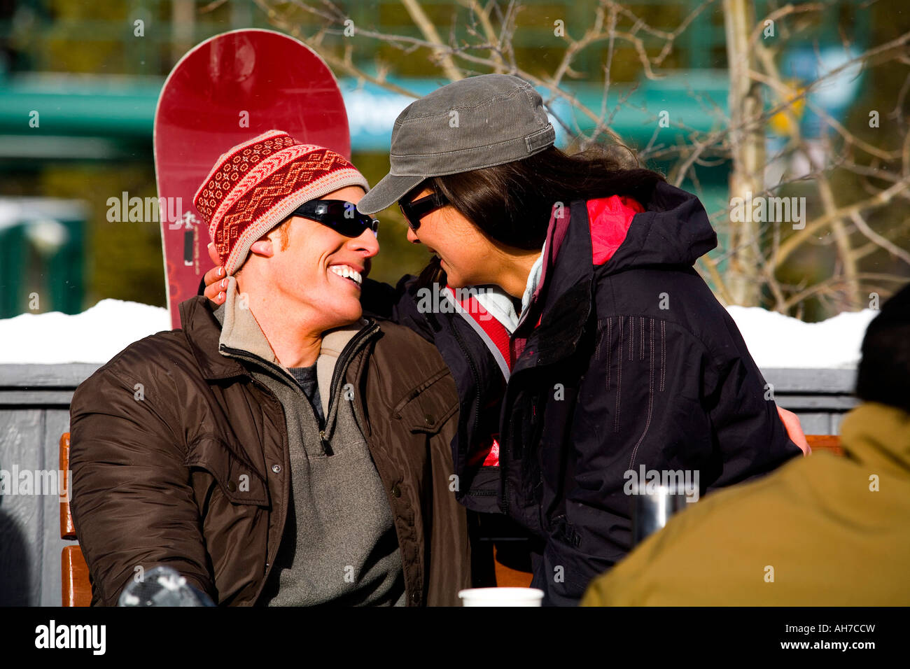 People look each other hi-res stock photography and images - Alamy