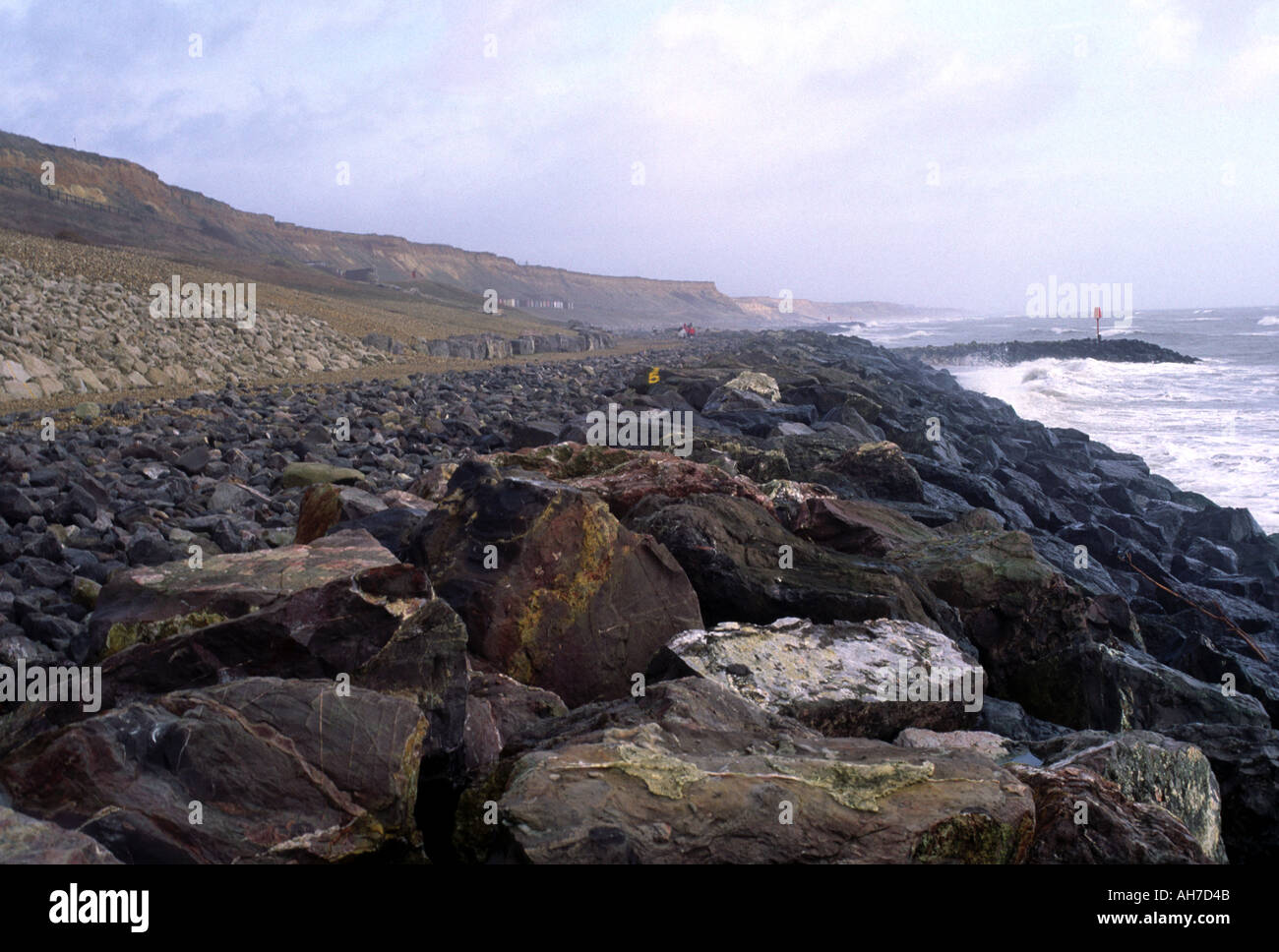 Barton on Sea Hampshire England Stock Photo