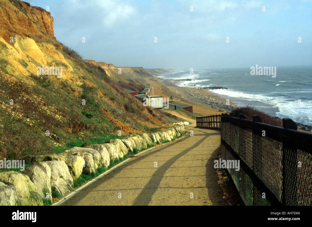 Barton on sea cliff rock hires stock photography and images Alamy