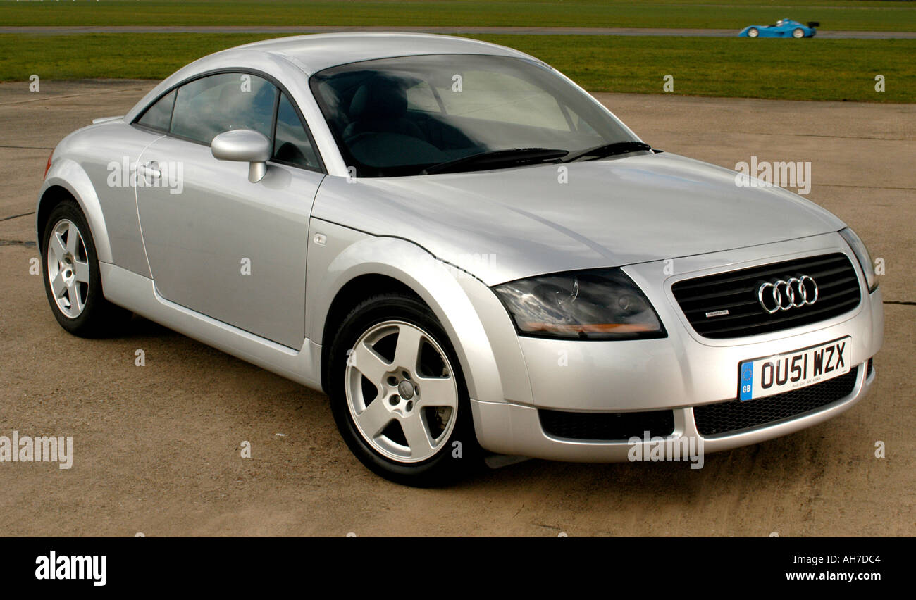 2003 Audi TT in silver Stock Photo