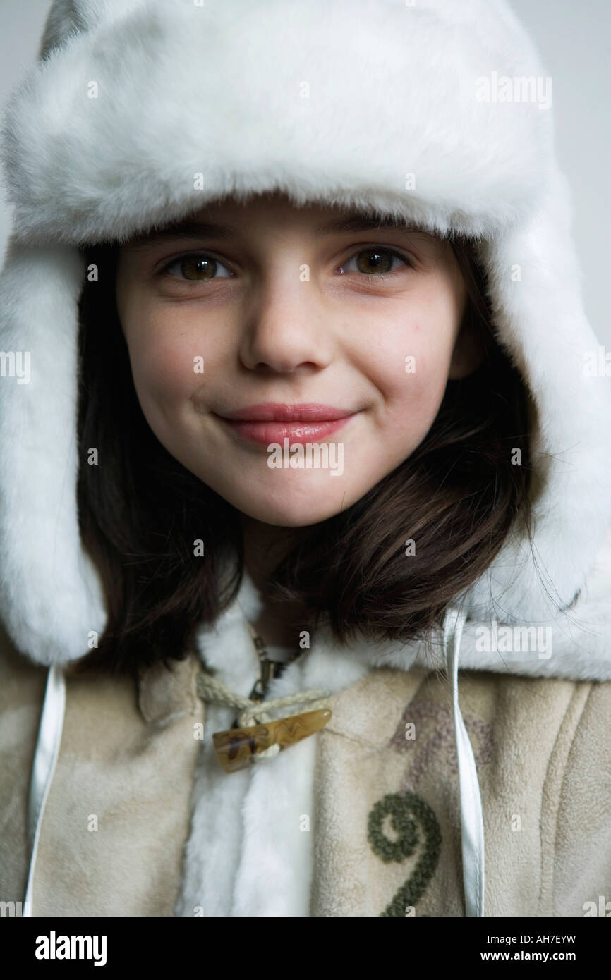 Portrait of a girl smiling Stock Photo