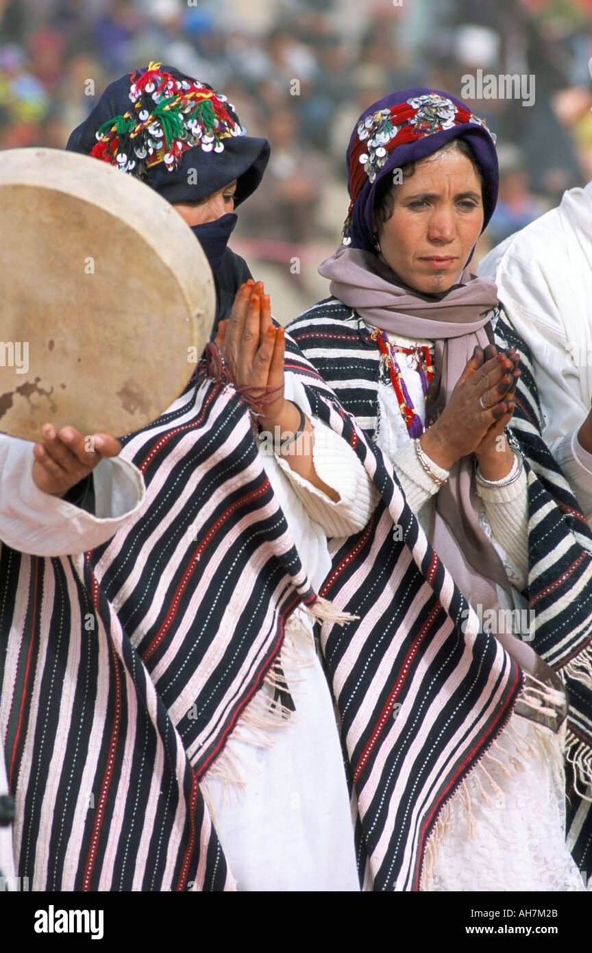 Moussem des fiancees Imilchil High Atlas Morocco North Africa Africa Stock Photo