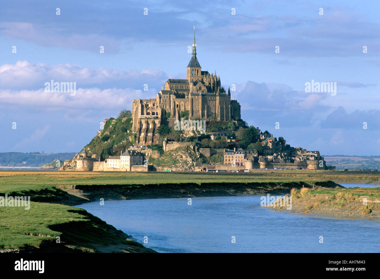 Mont Saint Michel UNESCO World Heritage Site Manche Normandy France