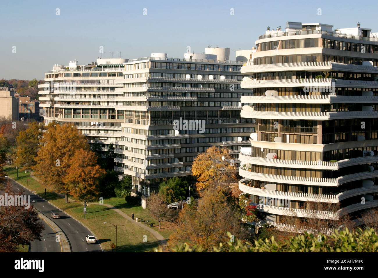 The Watergate Complex Washington DC Stock Photo Alamy