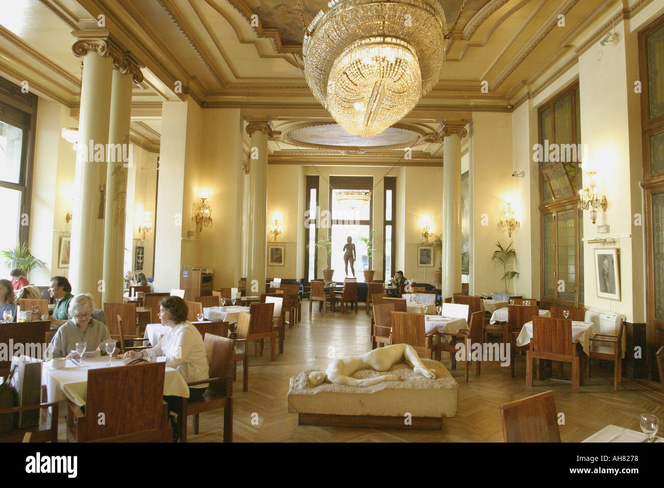 Madrid Spain Circulo de Bellas Artes cafe Stock Photo