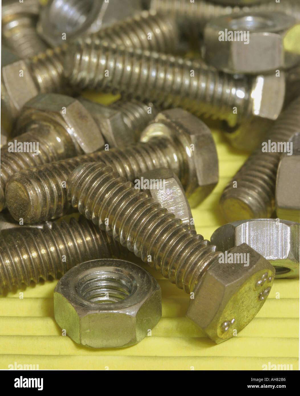 Nuts and bolts Stock Photo Alamy