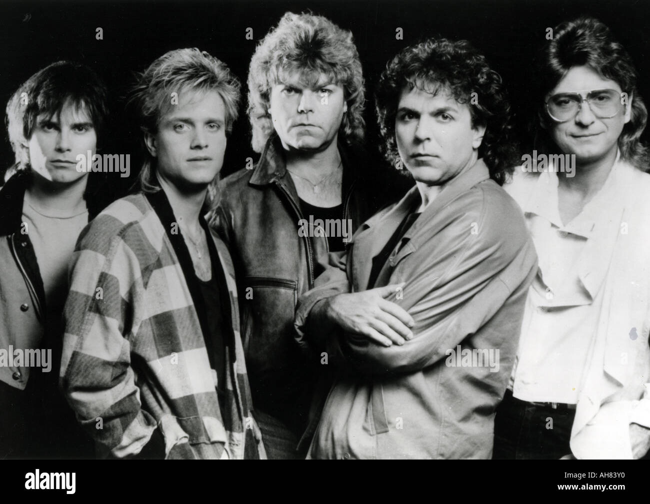 8x10 photo Survivor Band Dave Bickler #1 1980s #1