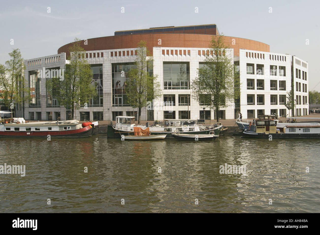 Amsterdam Holland Stopera theatre Stock Photo