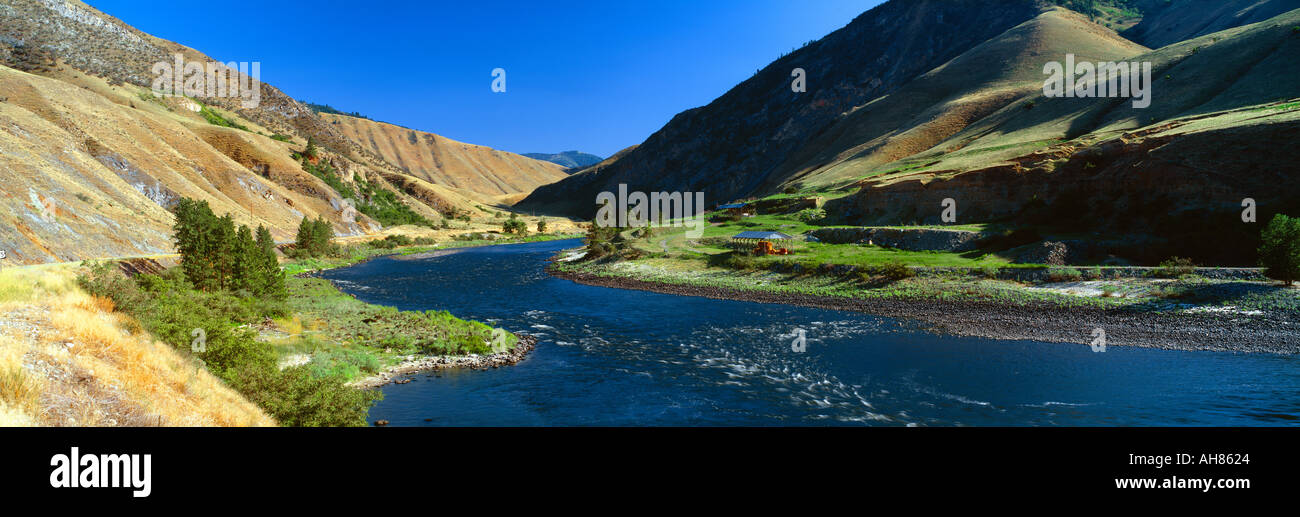 Clearwater River Idaho Lewis and Clark expedition route 1805 Stock