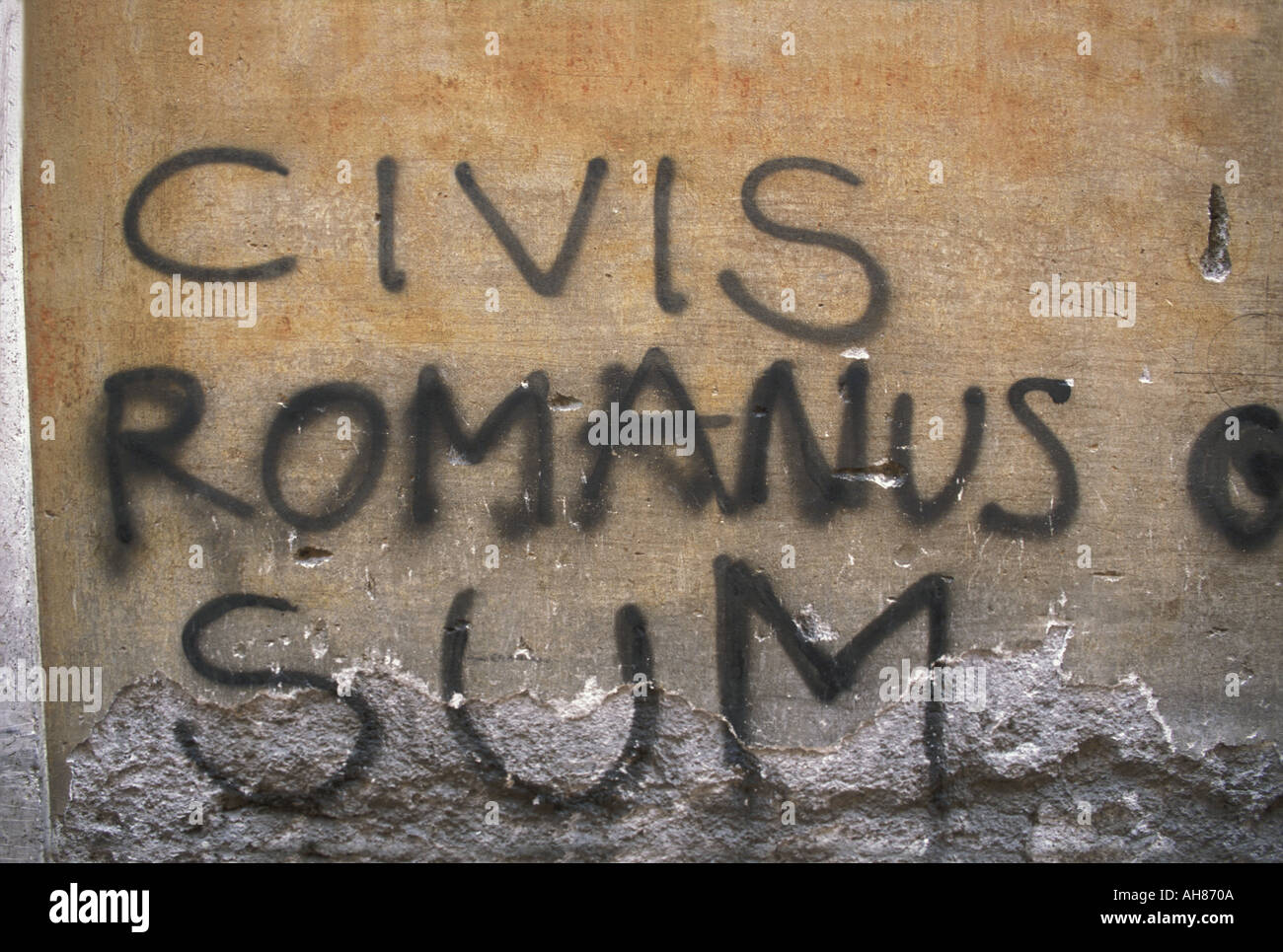 Roman graffiti hires stock photography and images Alamy