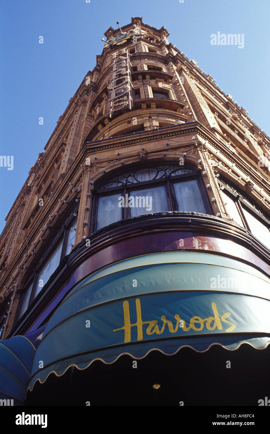 Harrods department store in Knightsbridge London Stock Photo